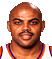 Charles Barkley in a white Suns jersey
